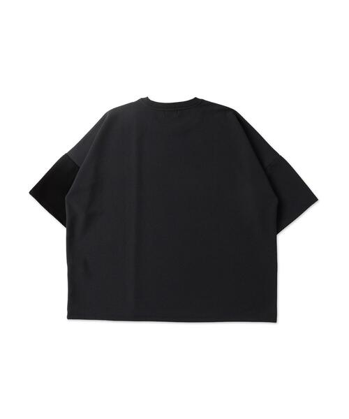 LUCY（ルーシー）の「LUCY/カラーブロックT（Tシャツ/カットソー・メンズ・ダークグレー/ホワイト・MEDIUM/LARGE）」の3枚目の写真