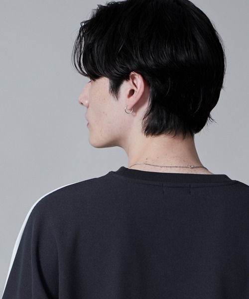LUCY（ルーシー）の「LUCY/カラーブロックT（Tシャツ/カットソー・メンズ・ダークグレー/ホワイト・MEDIUM/LARGE）」の12枚目の写真