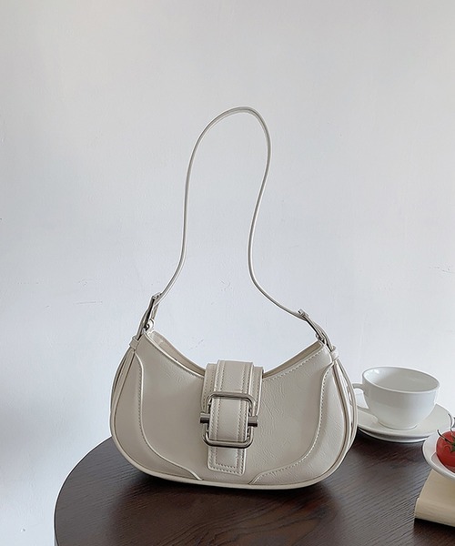 LAFFMO（ラフモ）の「ショルダーバッグ（ショルダーバッグ・レディース・ブラック/ブルー/アイボリー/ネイビー/ブラウン/シルバー・F）」の10枚目の写真