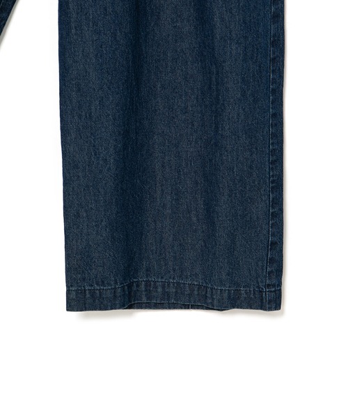 VIS（ビス）の「【洗える】フリル付きデニムオールインワン（つなぎ/オールインワン・レディース・ブラック/ブルー系その他4・M/S）」の20枚目の写真