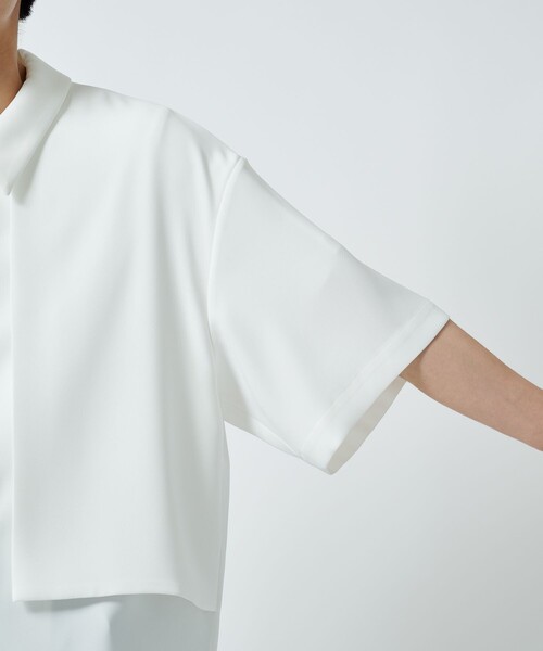 CULLNI(クルニ)の「STUDIOUS別注 S/S OPEN SHIRTS(シャツ/ブラウス・メンズ・ホワイト/ブラック/カーキ・1/2)」の10枚目の写真