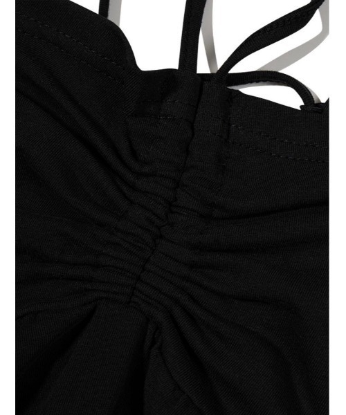 UGLY SHADOW（アグリーシャドウ）の「【Uglyshadow】BEADS TUNNEL SLEEVELESS / 【アグリーシャドウ】ビーズホルターネックキャミソールチュニック（チュニック・レディース・ブラック/ホワイト/ブルー・ONE SIZE）」の7枚目の写真