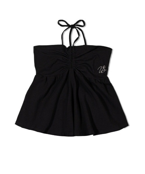 UGLY SHADOW（アグリーシャドウ）の「【Uglyshadow】BEADS TUNNEL SLEEVELESS / 【アグリーシャドウ】ビーズホルターネックキャミソールチュニック（チュニック・レディース・ブラック/ホワイト/ブルー・ONE SIZE）」の5枚目の写真