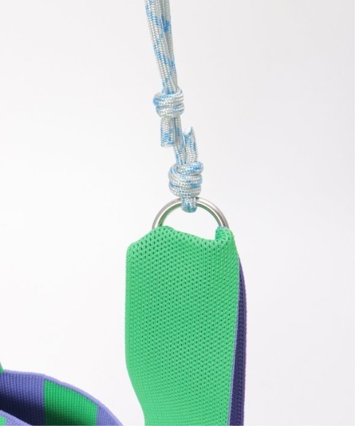 LBC（エルビーシー）の「ストライプニットバッグ（ショルダーバッグ・レディース・ピンク/イエロー/パープル・FREE）」の8枚目の写真