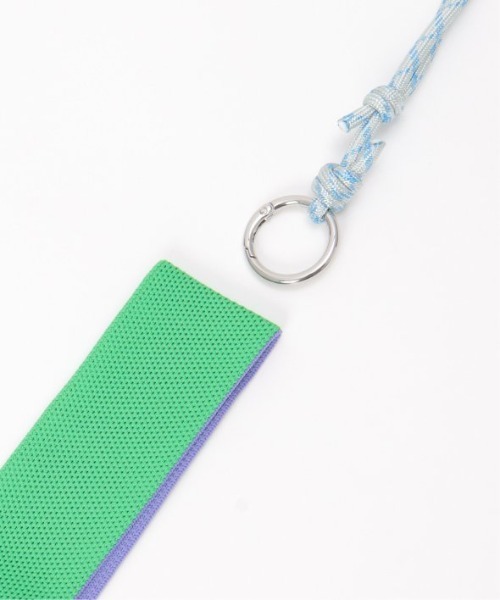 LBC（エルビーシー）の「ストライプニットバッグ（ショルダーバッグ・レディース・ピンク/イエロー/パープル・FREE）」の7枚目の写真