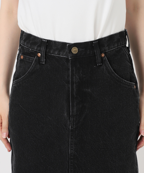 Lee（リー）の「Lee/リー タイトスカート(ブラック)（デニムスカート・レディース・ブラック・X-SMALL/SMALL/MEDIUM）」の14枚目の写真