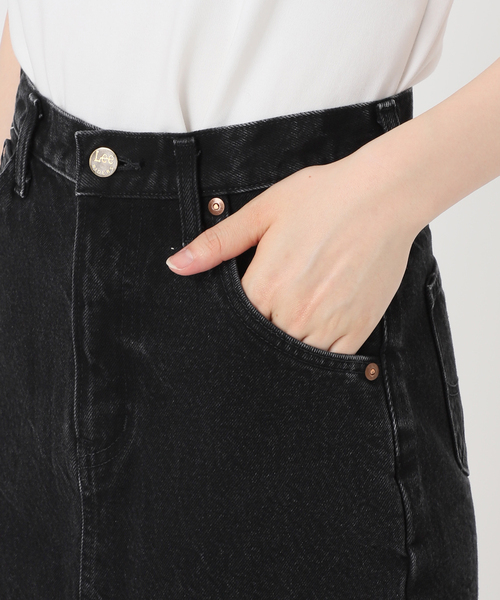 Lee（リー）の「Lee/リー タイトスカート(ブラック)（デニムスカート・レディース・ブラック・X-SMALL/SMALL/MEDIUM）」の15枚目の写真