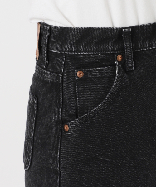 Lee（リー）の「Lee/リー タイトスカート(ブラック)（デニムスカート・レディース・ブラック・X-SMALL/SMALL/MEDIUM）」の22枚目の写真