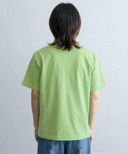 SENSE OF PLACE by URBAN RESEARCH(センスオブプレイスバイアーバンリサーチ)の「ヴィンテージライクTシャツ(ショパン)(Tシャツ/カットソー・メンズ・ホワイト/ミント・MEDIUM/LARGE)」の9枚目の写真