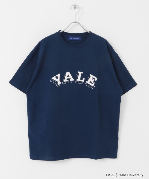 URBAN RESEARCH Sonny Label(アーバンリサーチサニーレーベル)の「YALEカレッジエンブロイダリーTシャツ(Tシャツ/カットソー・メンズ・オフホワイト/ネイビー・LARGE/MEDIUM)」の13枚目の写真