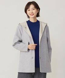 ウールコート ダブルボタンコート」に該当するレディースの
