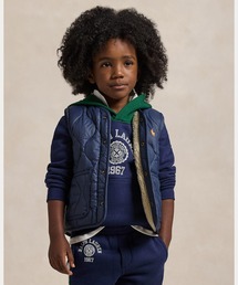 POLO RALPH LAUREN CHILDRENSWEAR（ポロ ラルフ ローレン チルドレンズウェア）の「リバーシブル リップストップ & フリース ダウン ベスト（ダウンベスト・キッズ）」