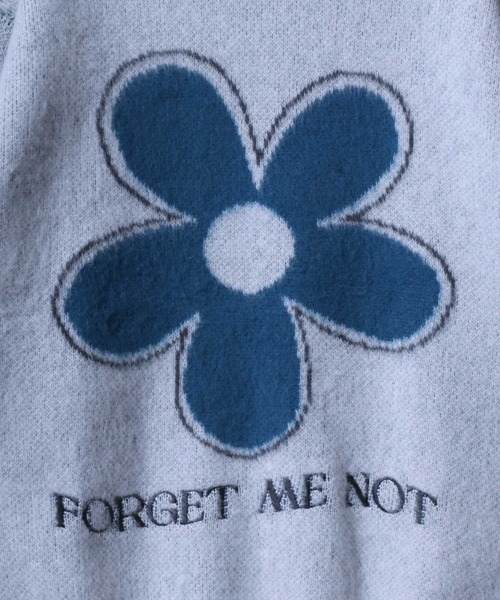 ANPAS(アンパス)の「Flower Jacquard Pullover Knit/フラワー ジャガード プルオーバー ニット(ニット/セーター・メンズ・ホワイト/ブラック/ネイビー・M/L)」の12枚目の写真