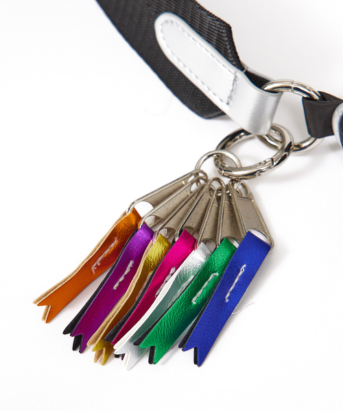 ABAHOUSE（アバハウス）の「【cheek/ チーク】square sholder/スクエア ショルダーバッグ /ユニセックス（ショルダーバッグ・メンズ・ホワイト/ブラック・フリー）」の12枚目の写真