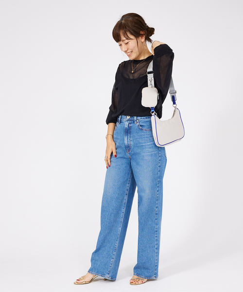 ABAHOUSE（アバハウス）の「【cheek/ チーク】square sholder/スクエア ショルダーバッグ /ユニセックス（ショルダーバッグ・メンズ・ホワイト/ブラック・フリー）」の16枚目の写真