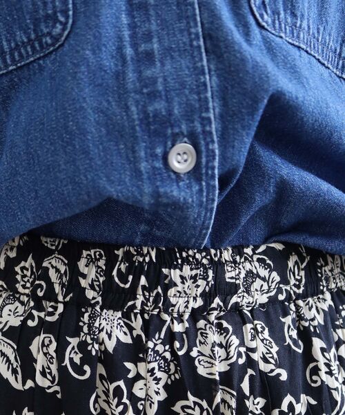 le.coeur blanc（ルクールブラン）の「Fanaka ビンテージモチーフプリントスカート（スカート・レディース・ベージュ系その他2/ブラック系その他・38）」の19枚目の写真