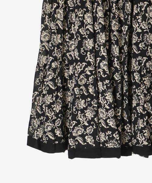 le.coeur blanc（ルクールブラン）の「Fanaka ビンテージモチーフプリントスカート（スカート・レディース・ベージュ系その他2/ブラック系その他・38）」の22枚目の写真