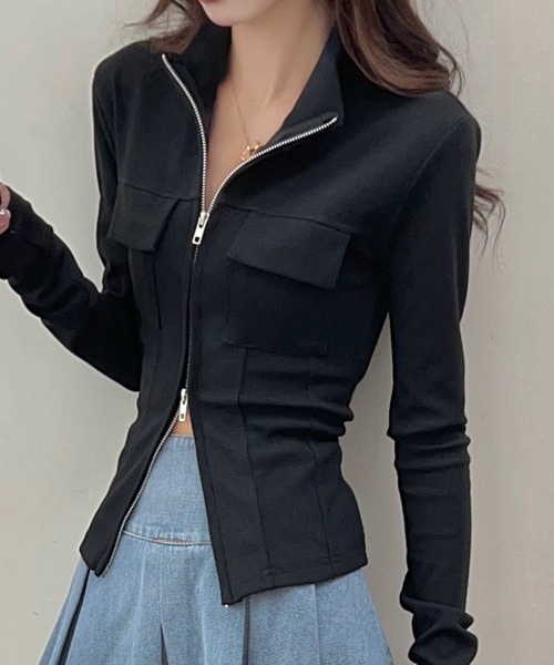 タグ付♡完売品✨ダブスタ ロングツイードジレ 芸能人着用 36 クロスデザインマーメイドラインロングドレス セクシードレス 袖