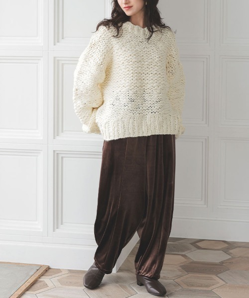 DONOBAN（ドノバン）の「スクエアトゥローブーツ（ブーツ・レディース・アイボリー/ブラック/ブラウン・M/S/LL/L）」の21枚目の写真