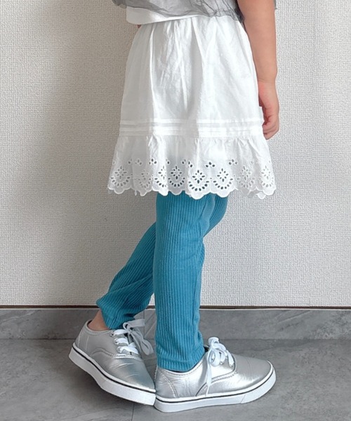 TARKER(ターカー)の「リブレギンス(その他パンツ・キッズ・ライトグレー/ブラック/ブルー/パープル・140/130/120/110/150)」の3枚目の写真