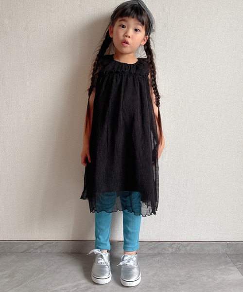 TARKER(ターカー)の「リブレギンス(その他パンツ・キッズ・ライトグレー/ブラック/ブルー/パープル・140/130/120/110/150)」の15枚目の写真