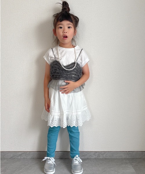 TARKER(ターカー)の「リブレギンス(その他パンツ・キッズ・ライトグレー/ブラック/ブルー/パープル・140/130/120/110/150)」の19枚目の写真