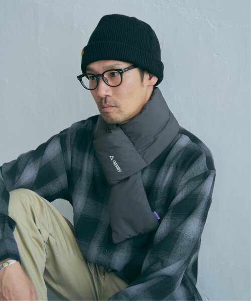 GERRY（ジェリー）の「GERRY ジェリー 中綿差し込みマフラー（マフラー・メンズ・ブラウン/ブラック/オリーブ/チャコールグレー・FREE）」の15枚目の写真