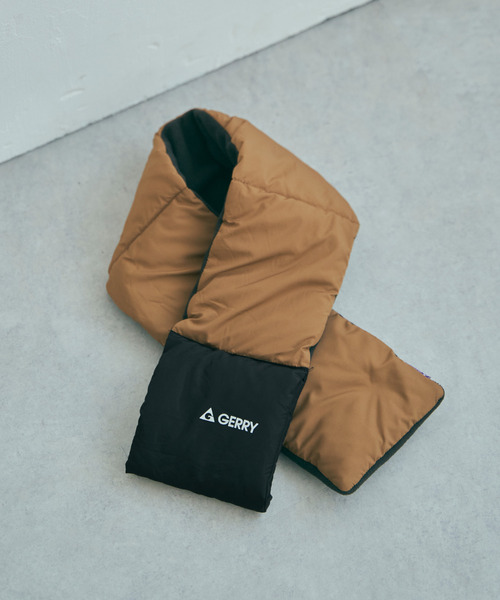 GERRY（ジェリー）の「GERRY ジェリー 中綿差し込みマフラー（マフラー・メンズ・ブラウン/ブラック/オリーブ/チャコールグレー・FREE）」の3枚目の写真