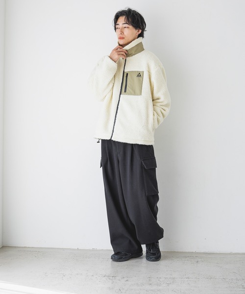 LOWRYS FARM(ローリーズファーム)の「ウールライクカーゴパンツ 116659(カーゴパンツ・メンズ・グレー/ブラック・MEDIUM/LARGE)」の22枚目の写真