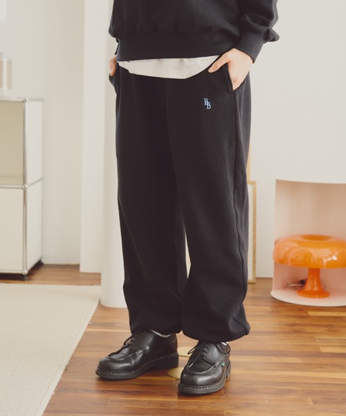 BROKEN BASE（ブロークンベース）の「Broken Base アソートスウェットパンツ（スウェットパンツ・メンズ・ネイビー/オートミール/ブラック系/ブラック/ネイビー系/グレー系・MEDIUM/LARGE）」の3枚目の写真