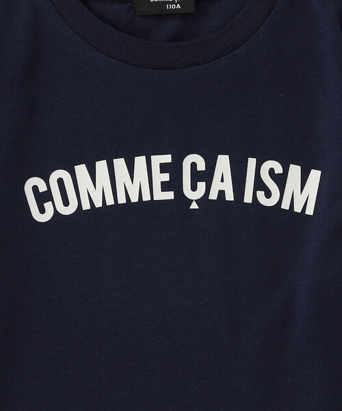 COMME CA ISM（コムサイズム）の「ロゴプリント長袖Tシャツ（Tシャツ/カットソー・キッズ・ネイビー系/ブラック/ピンク系その他/ホワイト系その他/サックスブルー系・100cm/110cm/120cm/130cm/140cm/150cm）」の12枚目の写真