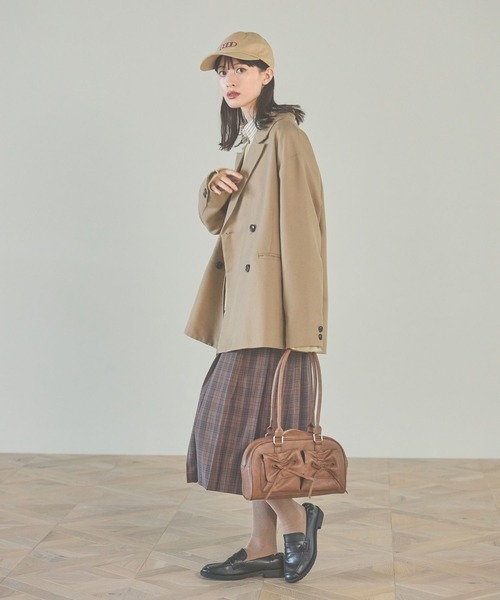 LAKOLE（ラコレ）の「プリーツミディスカート / 149571（スカート・レディース・ブラウン/グレー/ブラック・SMALL/MEDIUM）」の16枚目の写真