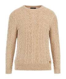 Guess(QX)ECO Egidio Cable-Knit Chenille Sweater jbg(jbg/Z[^[)