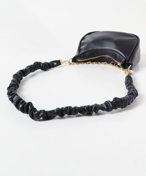 RODE SKO（ロデスコ）の「2WAYチェーンラウンドショルダーバッグ（ショルダーバッグ・レディース・ブラック/ベージュ系その他・ONE）」の20枚目の写真