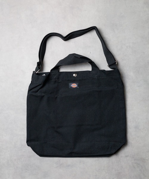 Dickies(ディッキーズ)の「◆Dickies(ディッキーズ)◆ICON EMBD CANVAS 2WAY SHOULDER(トートバッグ・レディース・ブラック・FREE)」の2枚目の写真