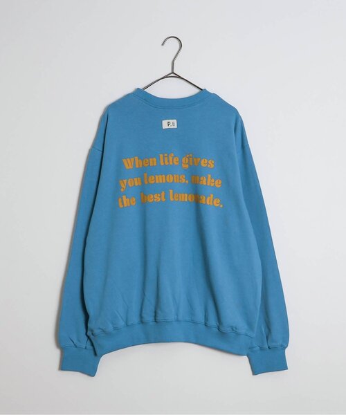 AP STUDIO ロゴトレーナー 10.3oz STUCK ON YOU刺繍スウェットシャツ | ジムマスター（gym
