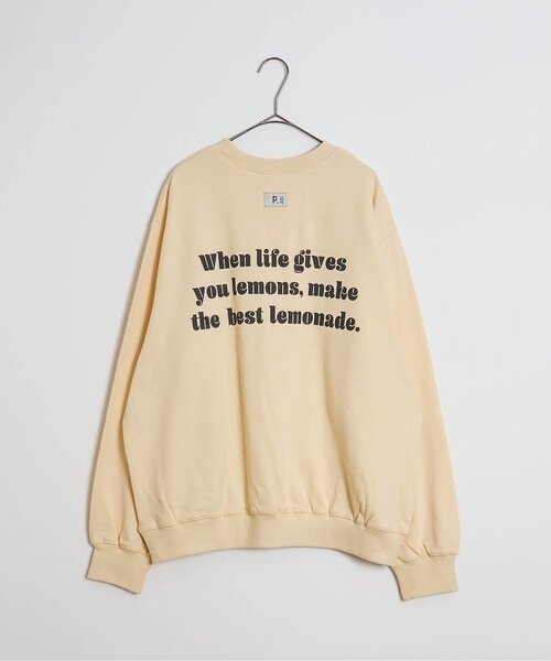 AP STUDIO ロゴトレーナー 大人も着たいオーバーサイズロゴトレーナー（スウェット）｜p