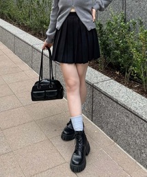 clear | ニットプリーツミニスカート[細見え] ≪WEB先行販売/2024AW新作≫(スカート)