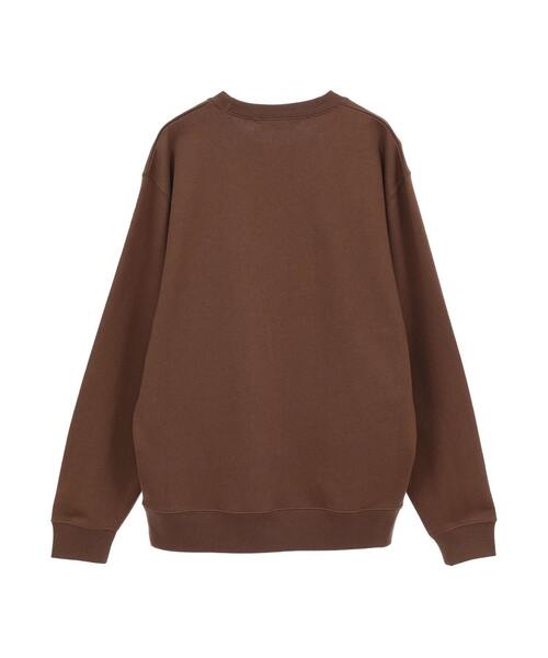 CONVERSE TOKYO(コンバーストウキョウ)の「【限定展開】ONE POINT DESIGN SWEAT(スウェット・レディース・ホワイト/ベージュ/ブラック/ブラウン・LARGE/SMALL/MEDIUM)」の5枚目の写真