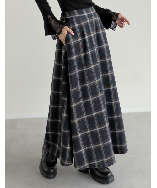 セール】[2024-25 WINTER COLLECTION][低身長サイズ有]起毛チェック