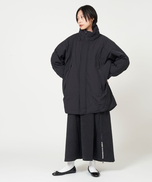 WILD THINGS(ワイルドシングス)の「W'S MONSTER PARKA(ダウンジャケット/コート・レディース・ホワイト系/ブラック・S/M)」の14枚目の写真