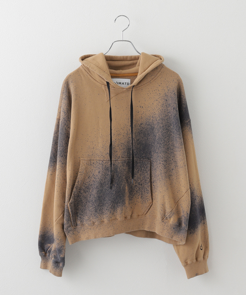 JOURNAL STANDARD(ジャーナルスタンダード)の「【NOMA t.d. / ノーマティーディー】 Hand Dyed Twist Parka N38-CS 03C(パーカー・レディース・ベージュ・MEDIUM)」の1枚目の写真