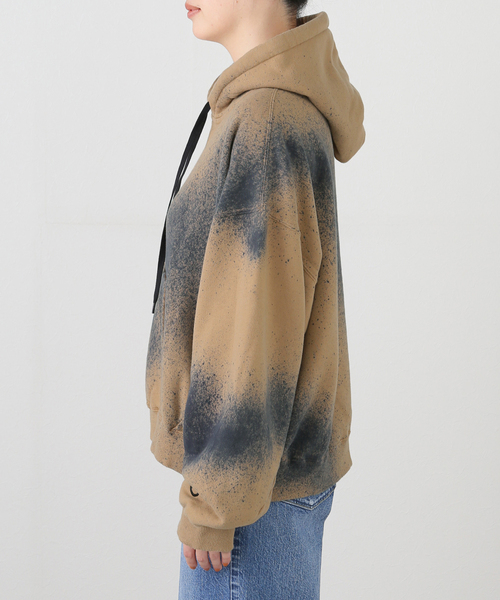 JOURNAL STANDARD(ジャーナルスタンダード)の「【NOMA t.d. / ノーマティーディー】 Hand Dyed Twist Parka N38-CS 03C(パーカー・レディース・ベージュ・MEDIUM)」の4枚目の写真