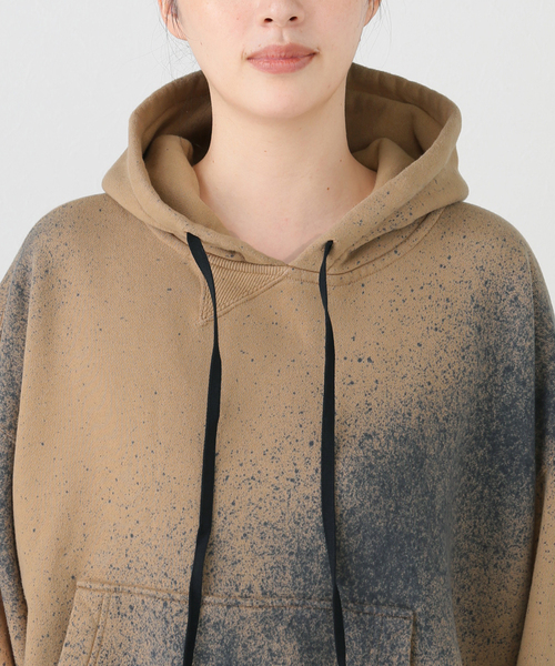 JOURNAL STANDARD(ジャーナルスタンダード)の「【NOMA t.d. / ノーマティーディー】 Hand Dyed Twist Parka N38-CS 03C(パーカー・レディース・ベージュ・MEDIUM)」の6枚目の写真