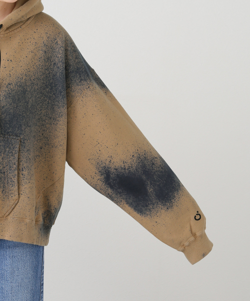 JOURNAL STANDARD(ジャーナルスタンダード)の「【NOMA t.d. / ノーマティーディー】 Hand Dyed Twist Parka N38-CS 03C(パーカー・レディース・ベージュ・MEDIUM)」の8枚目の写真