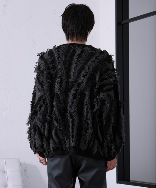 ella  ella_selectshop ジャガードプルオーバー フリンジジャガードプルオーバー（ニット/セーター）｜Ellno