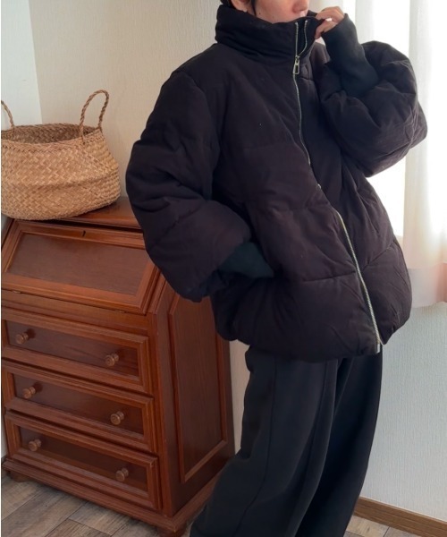 【年末セール♪】ロンハーマン　コーデュロイ　ウォッシュ加工　ダウンジャケット　L ロンハーマンコーデュロイ コンチョ ダウンジャケット 黒