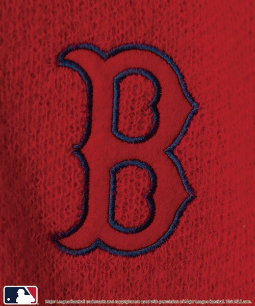 MLB別注　アソートジャガードロゴニットカーディガン MLB別注 アソートジャガードロゴニットカーディガン