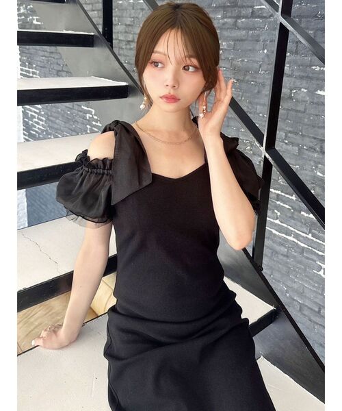 RESEXXY(リゼクシー)の「パールポイントピアス(ピアス(両耳用)・レディース・ゴールド/シルバー・FREE)」の5枚目の写真