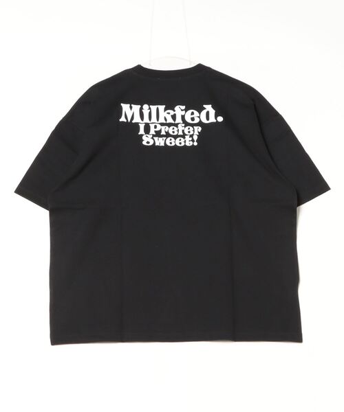MILKFED.（ミルクフェド）の「I PREFER SWEET WIDE S/S TEE（Tシャツ/カットソー・レディース・ホワイト/ブラック/ライトピンク・ONE SIZE）」の15枚目の写真